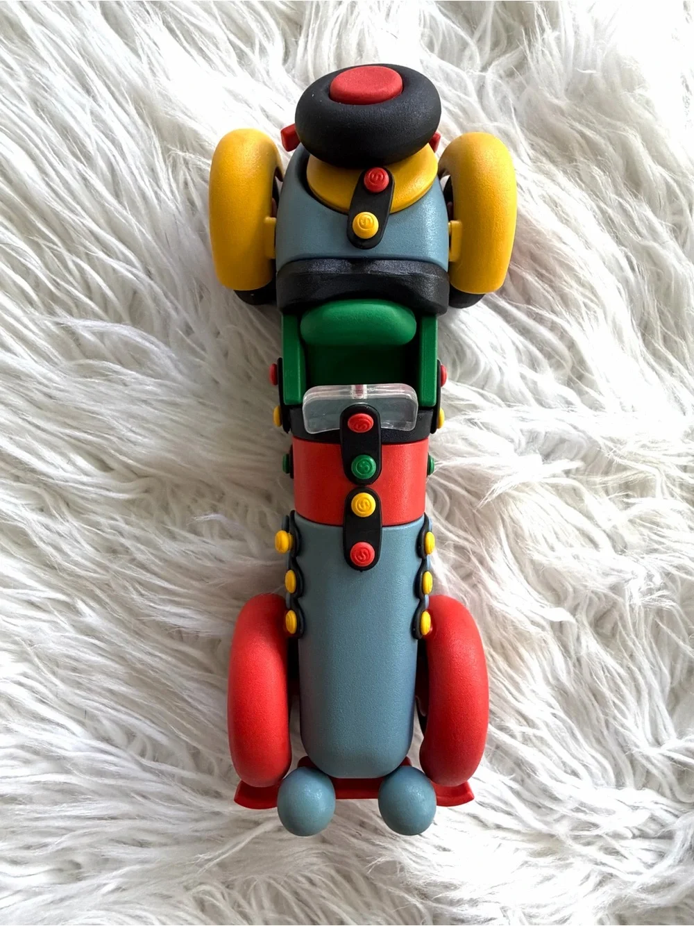 Mic O Mic Multi-Color toyVehicle, vintage toy car collectors